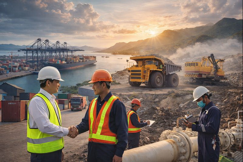 Ilustrasi Suply Chain