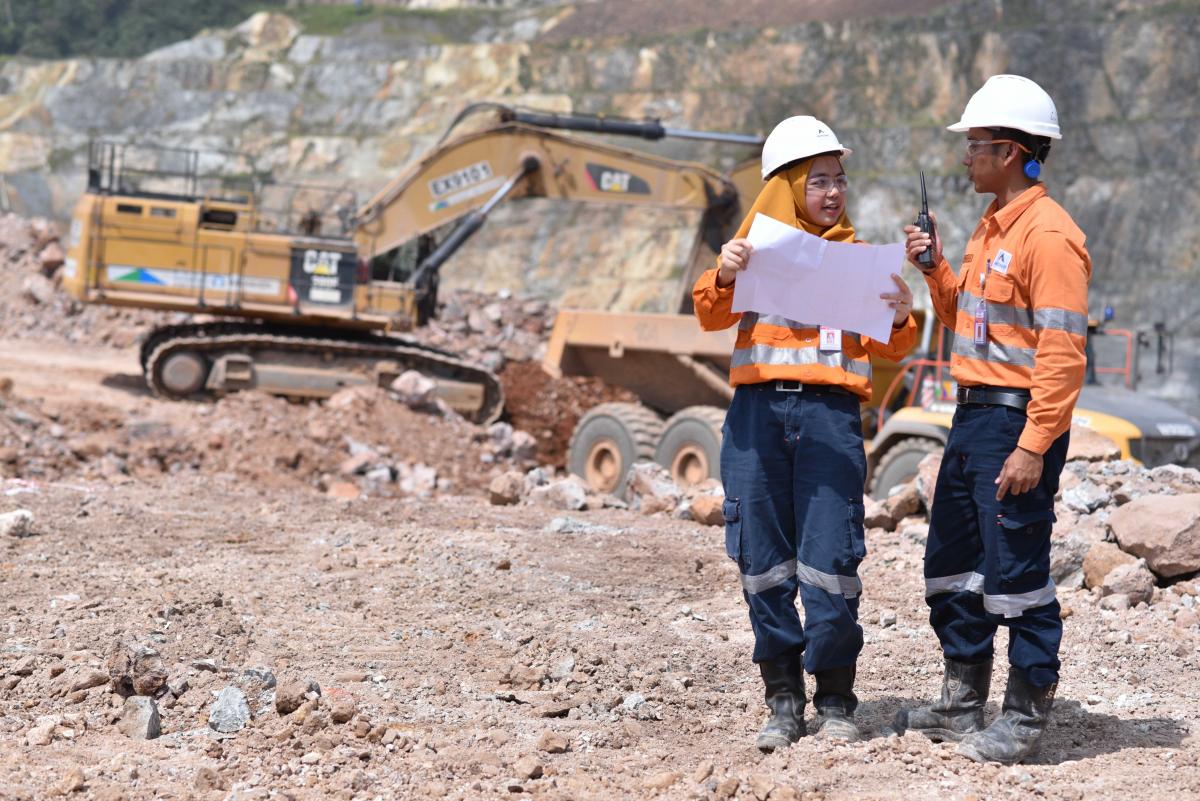 Dukungan pertambangan andal